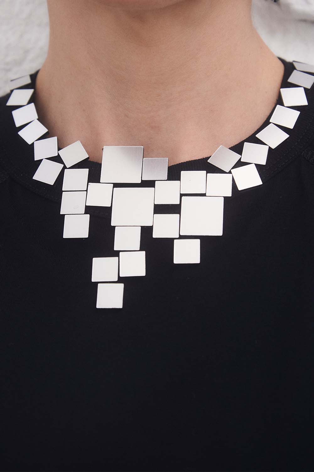 Collar Bauhaus V - Plata