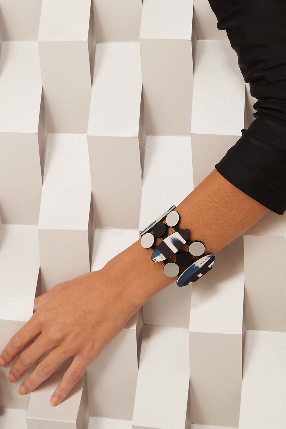 Iris Bracelet - Abstract Print
