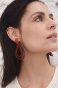 Pendientes Life Drop - Rojo*