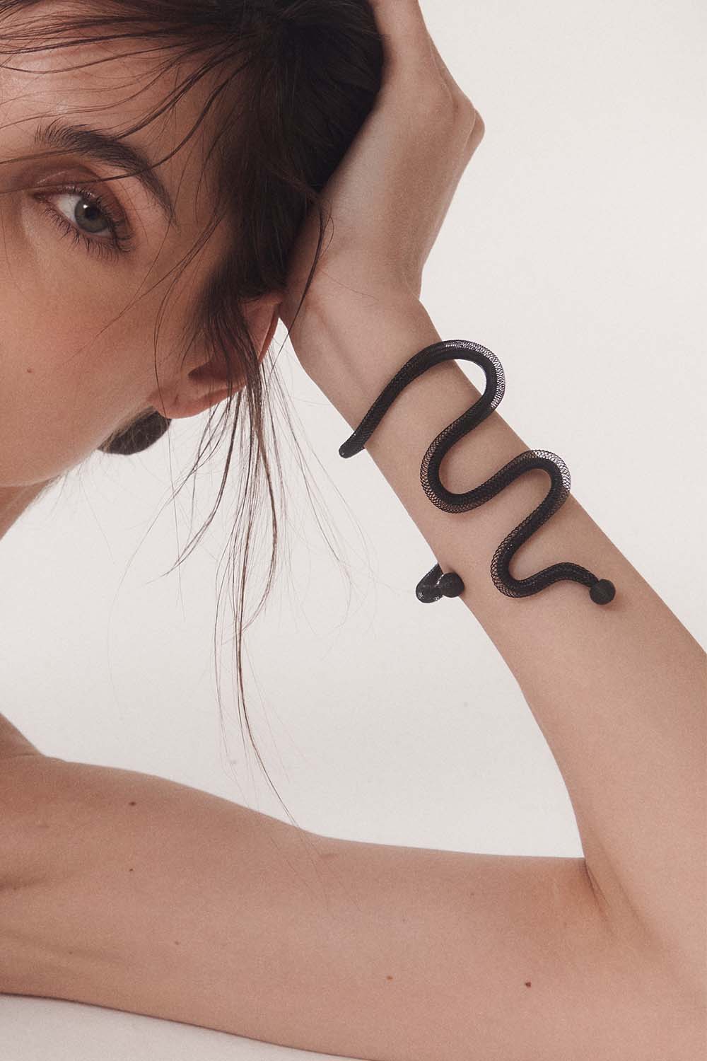 Brazalete Life Snake - Negro