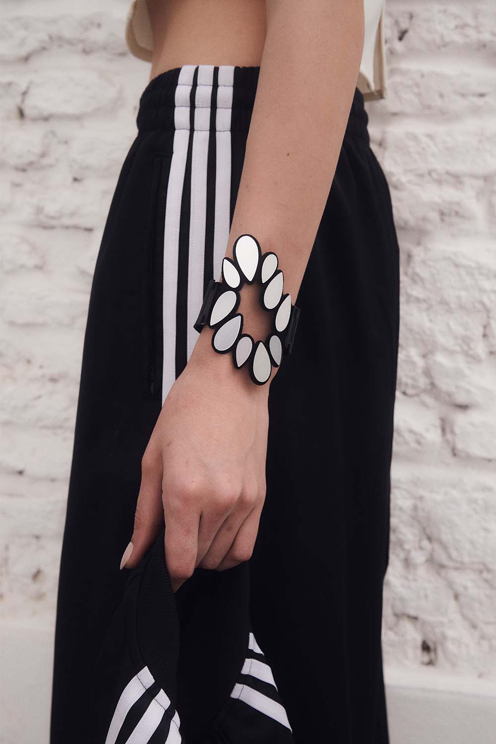 Brazalete Raindrop - Plata