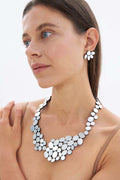 Collar Organic Reflections Largo - Plata
