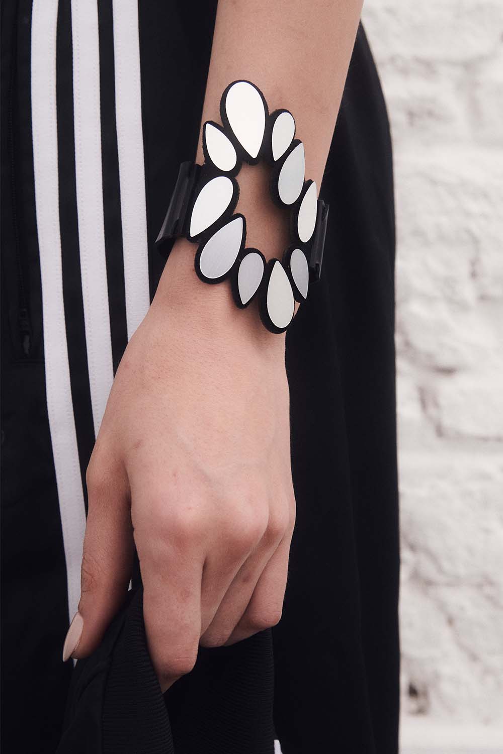 Brazalete Raindrop - Plata