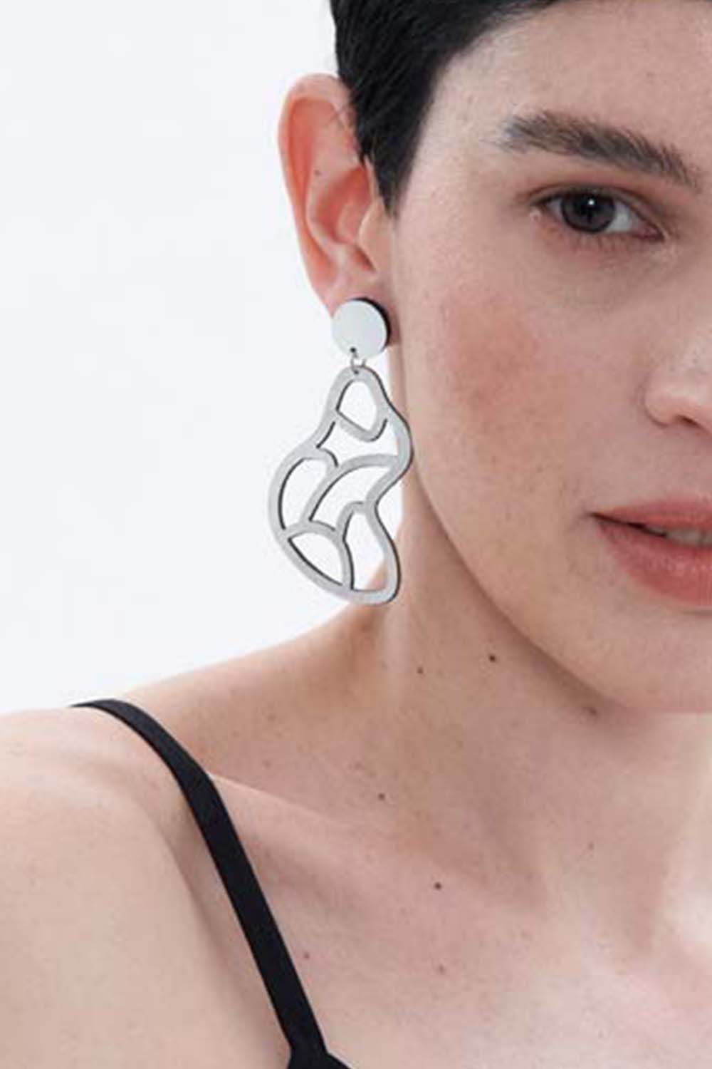 Pendientes Victoria Art Nouveau - Plata