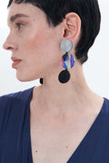 Boucles d'oreilles Cercles Ciel - Rose