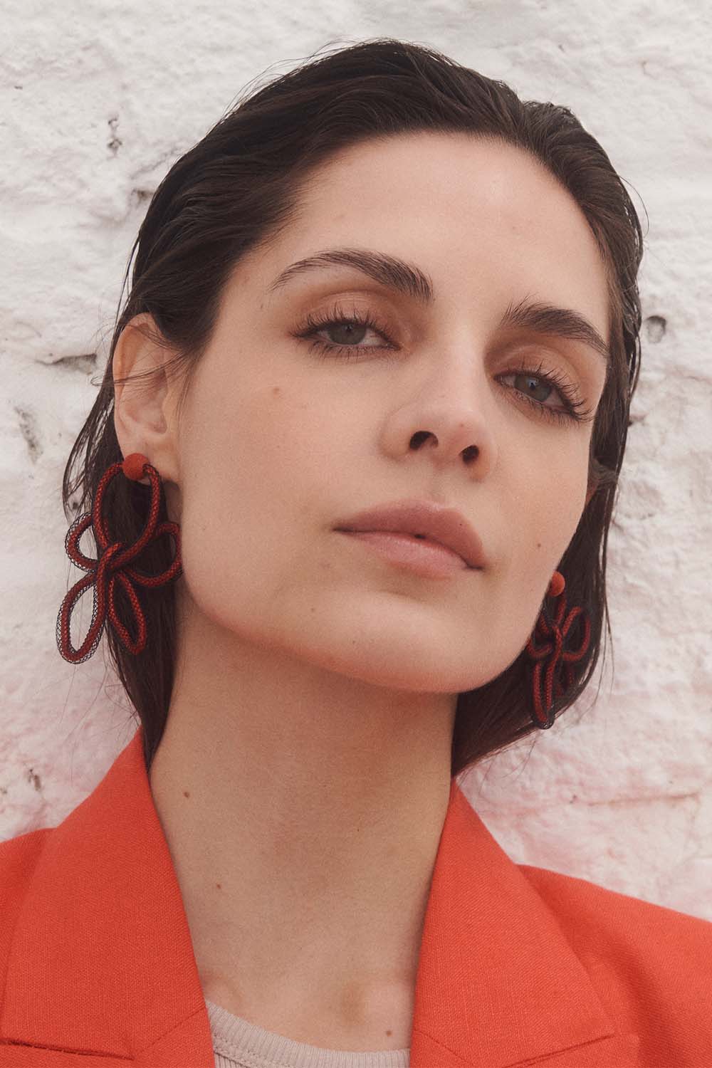 Life Earrings Rosalia - Red
