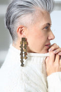 Pendientes Bauhaus Largos - Oro