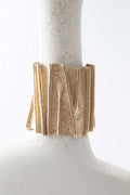 Brazalete Bauhaus Stitch - Oro