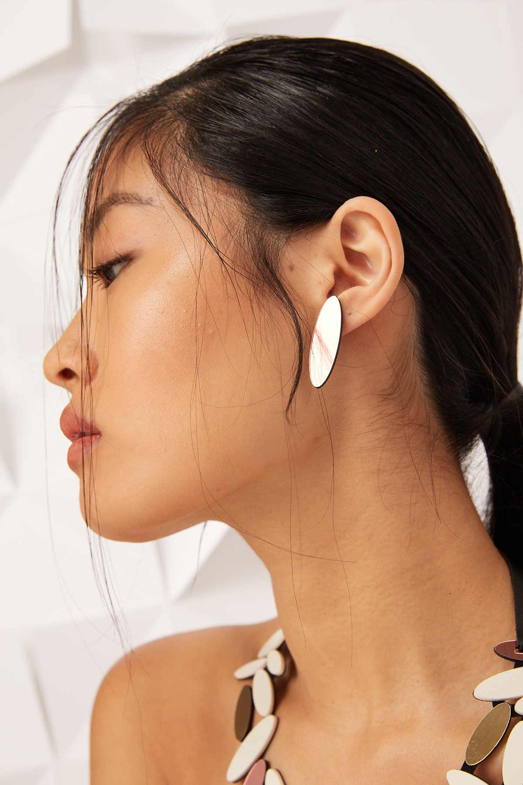 Pendientes Colors Petals - Plata