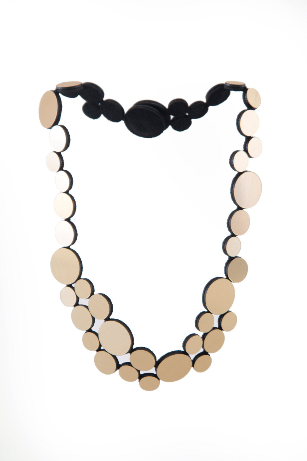Abstraction Necklace Pequeño - Oro