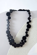 Abstraction Necklace Small - Black
