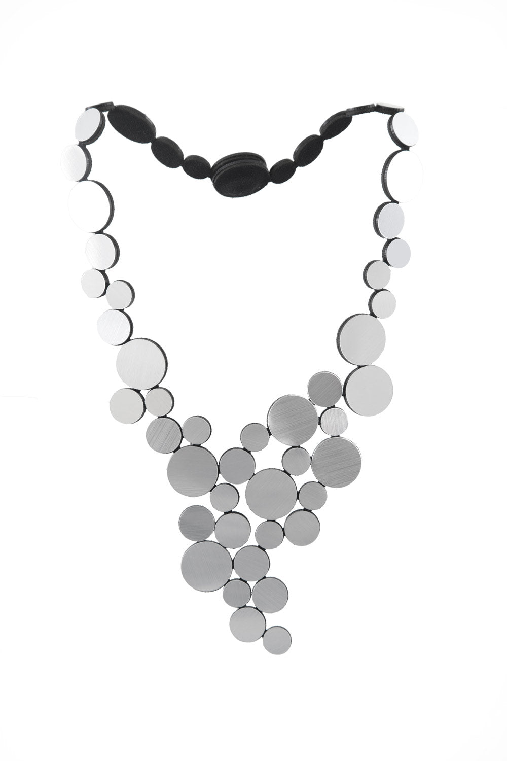 Collar Abstraction V - Plata