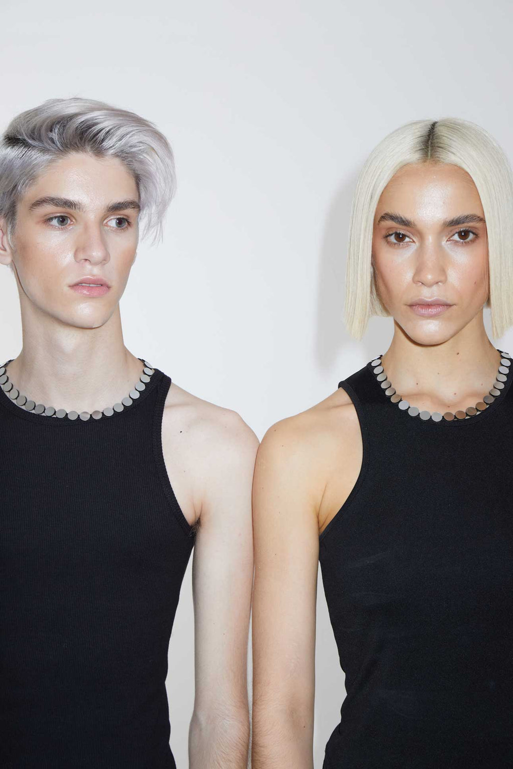 Collar Abstraction Simple - Plata
