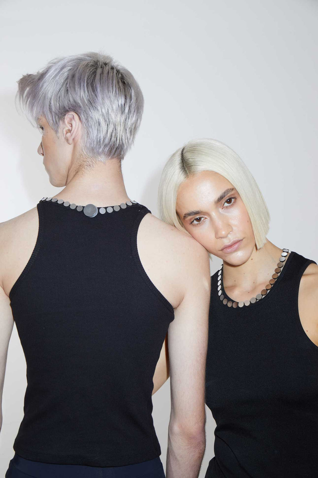 Collar Abstraction Simple - Plata
