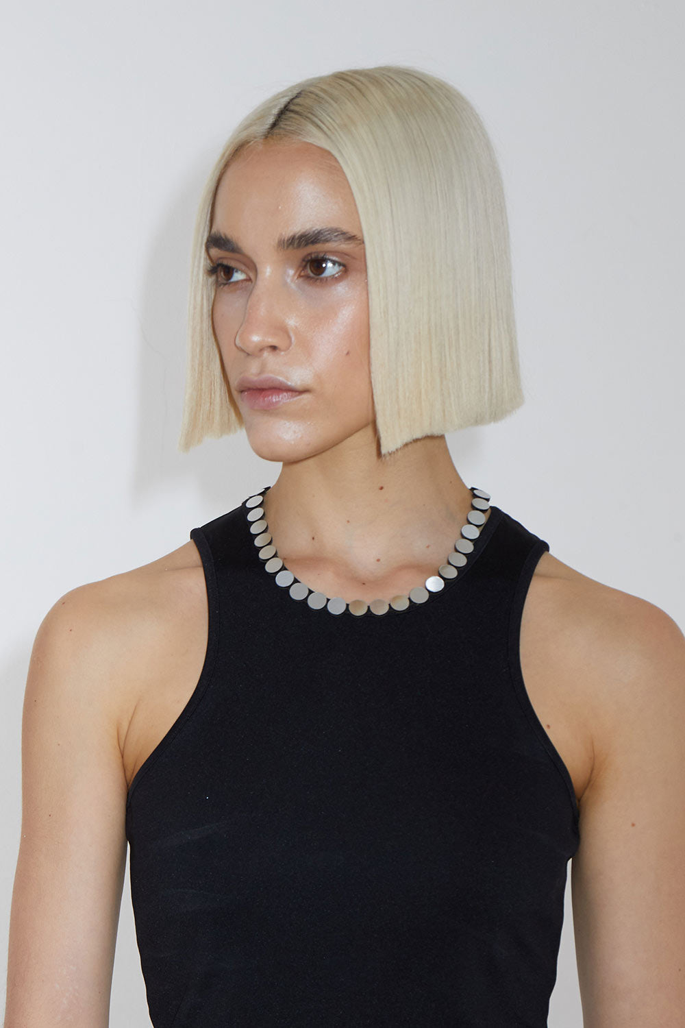 Collar Abstraction Simple - Plata