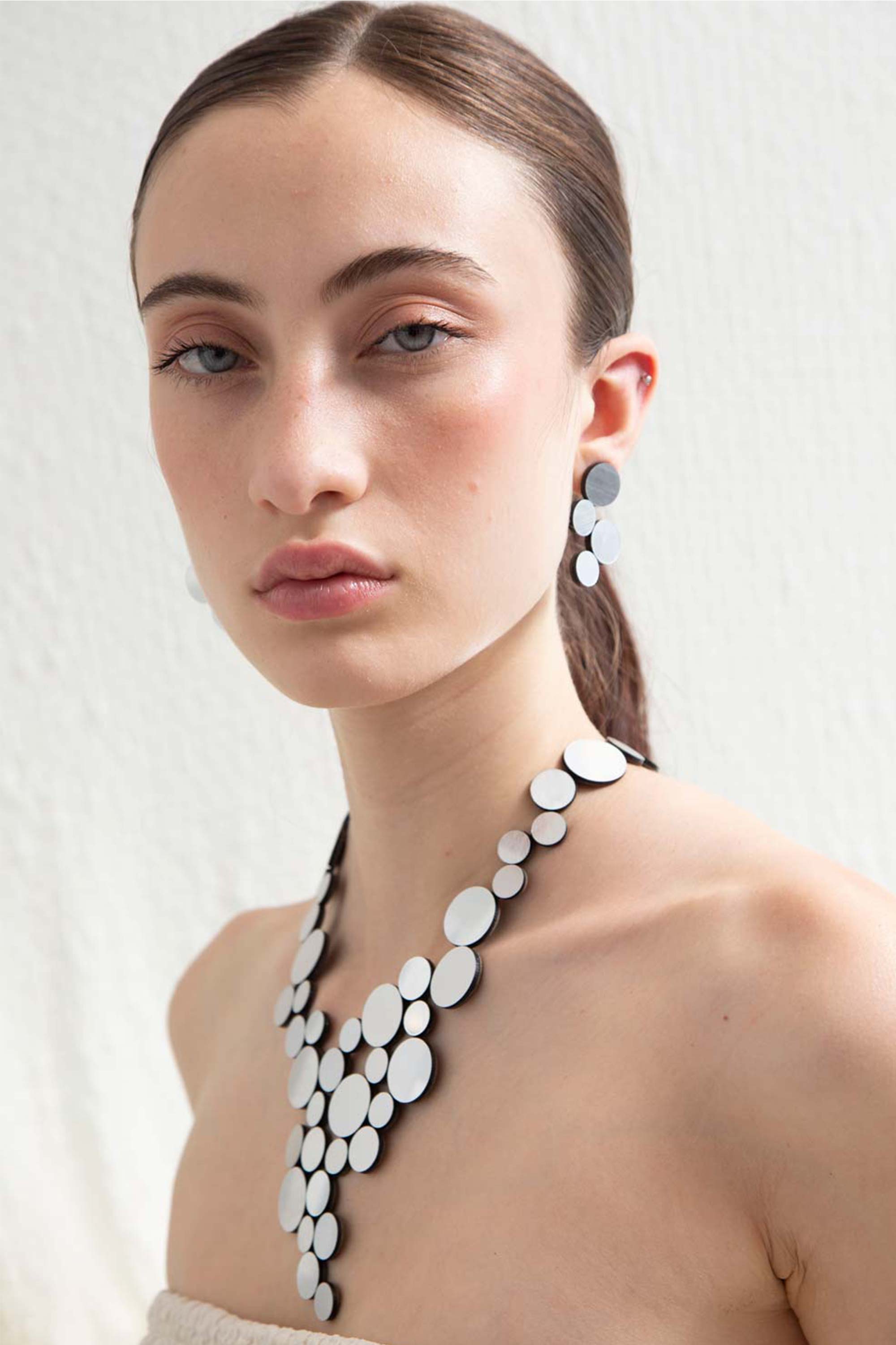 Pendientes Abstraction Pequeños - Plata