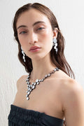 Collar Abstraction V Pequeño - Plata