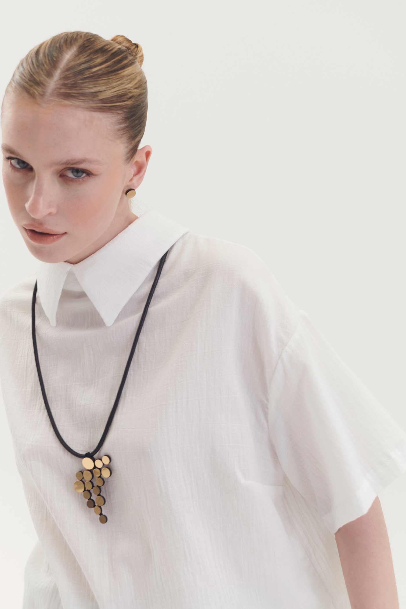 Collar Colgante Abstraction - Oro