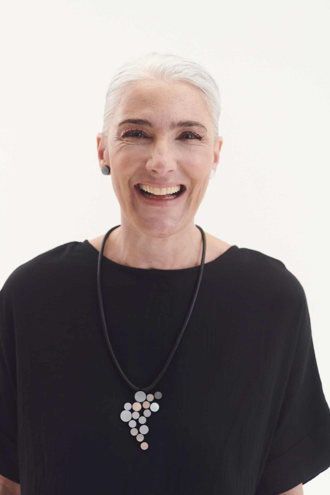 Collar Colgante Abstraction - Plata