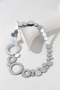 Collar Abstraction Nuevo - Plata