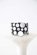 Brazalete Abstraction Wrap - Plata/Negro