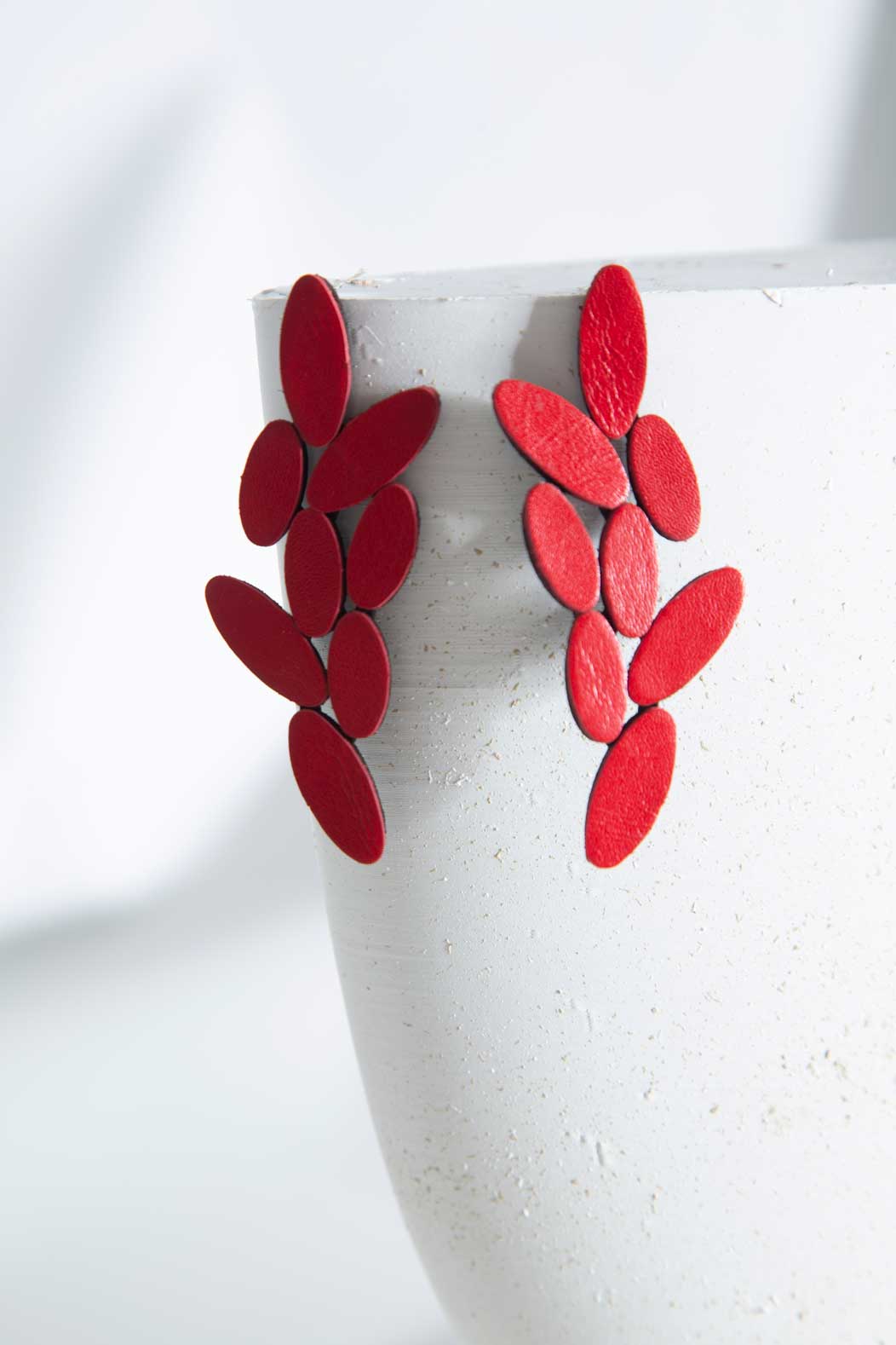 Pendientes Emma Largos - Rojo 