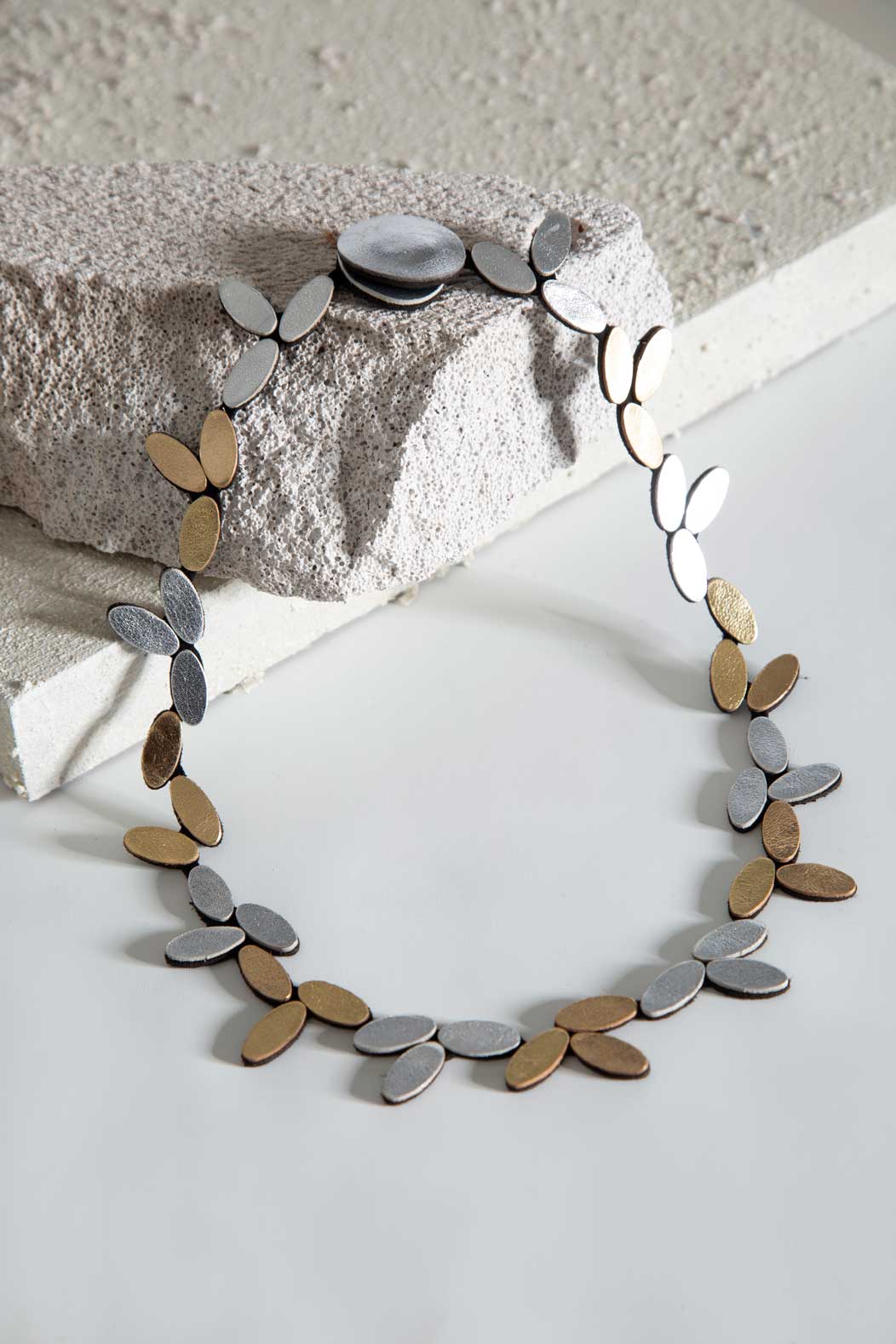 Collar Emma Redondo - Plata/Oro