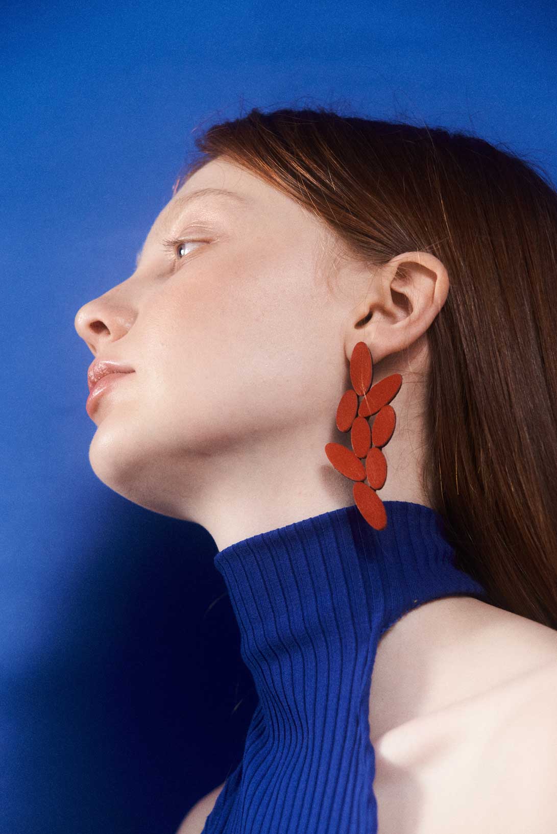 Pendientes Emma Largos - Rojo 