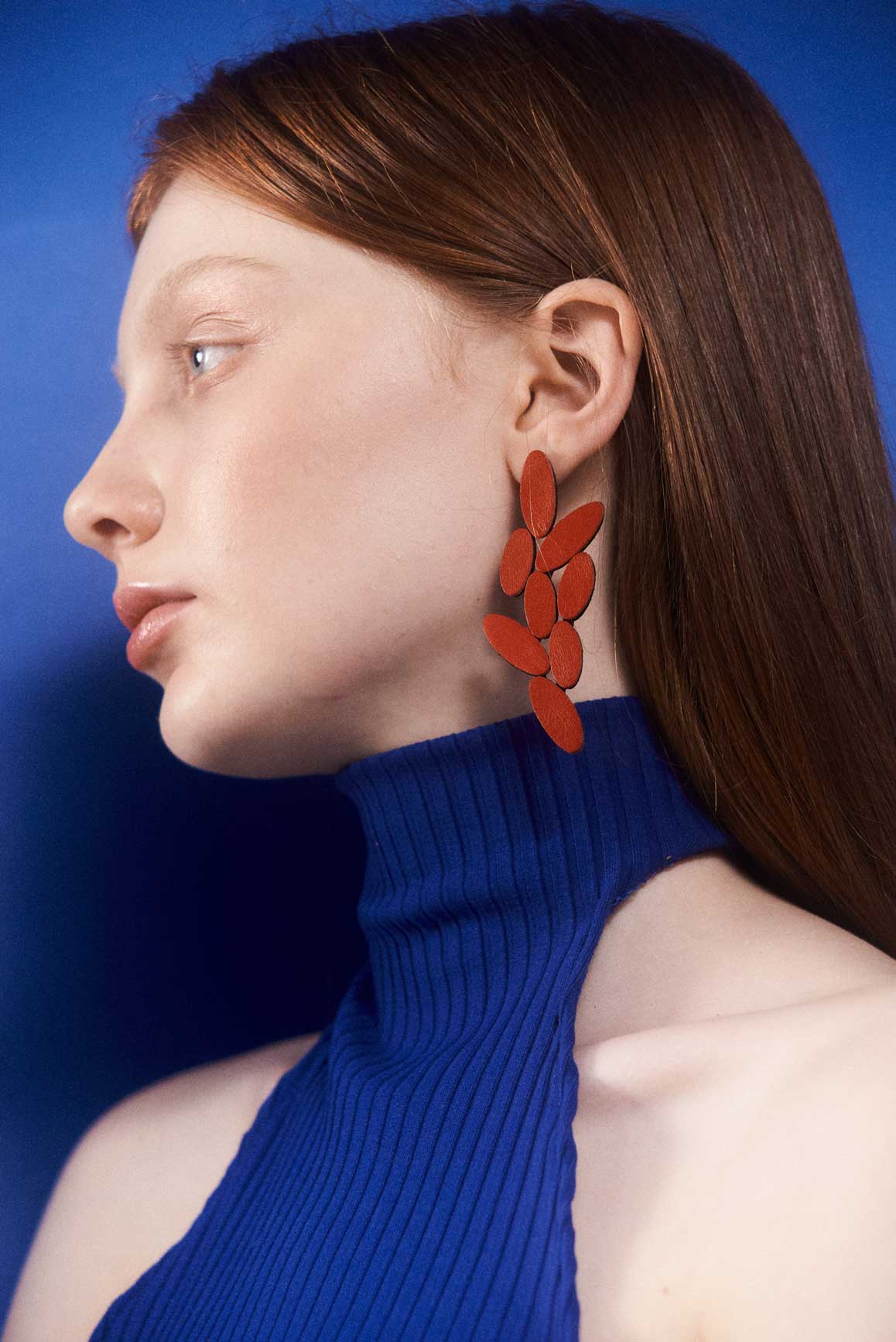 Pendientes Emma Largos - Rojo 