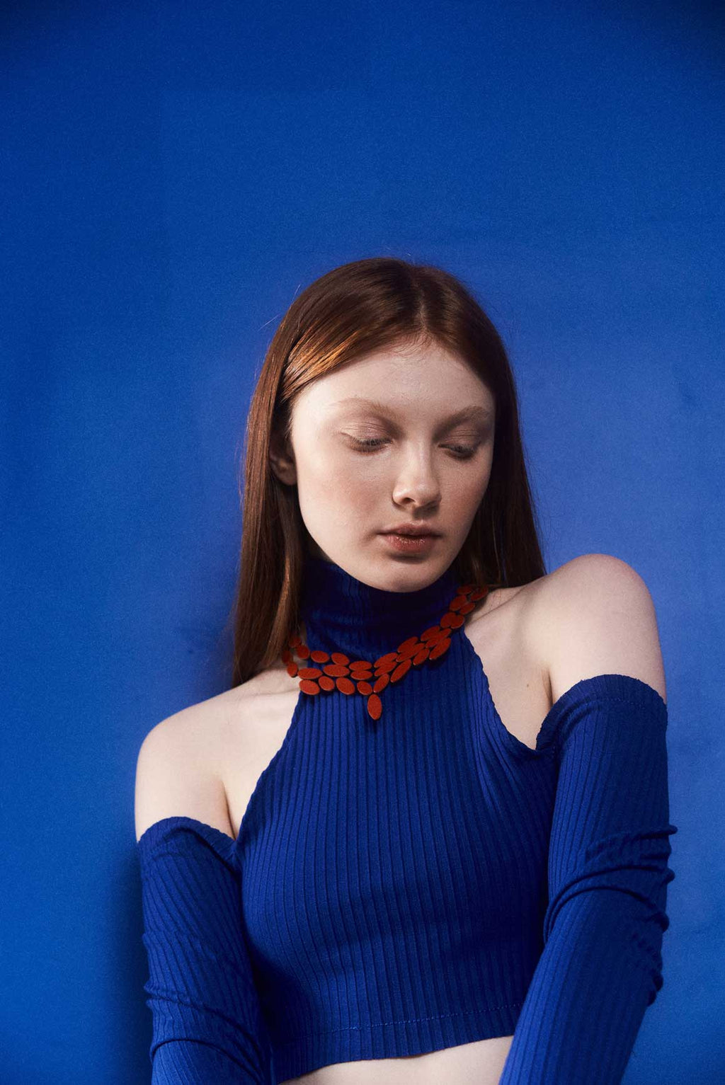 Collar Emma V - Rojo