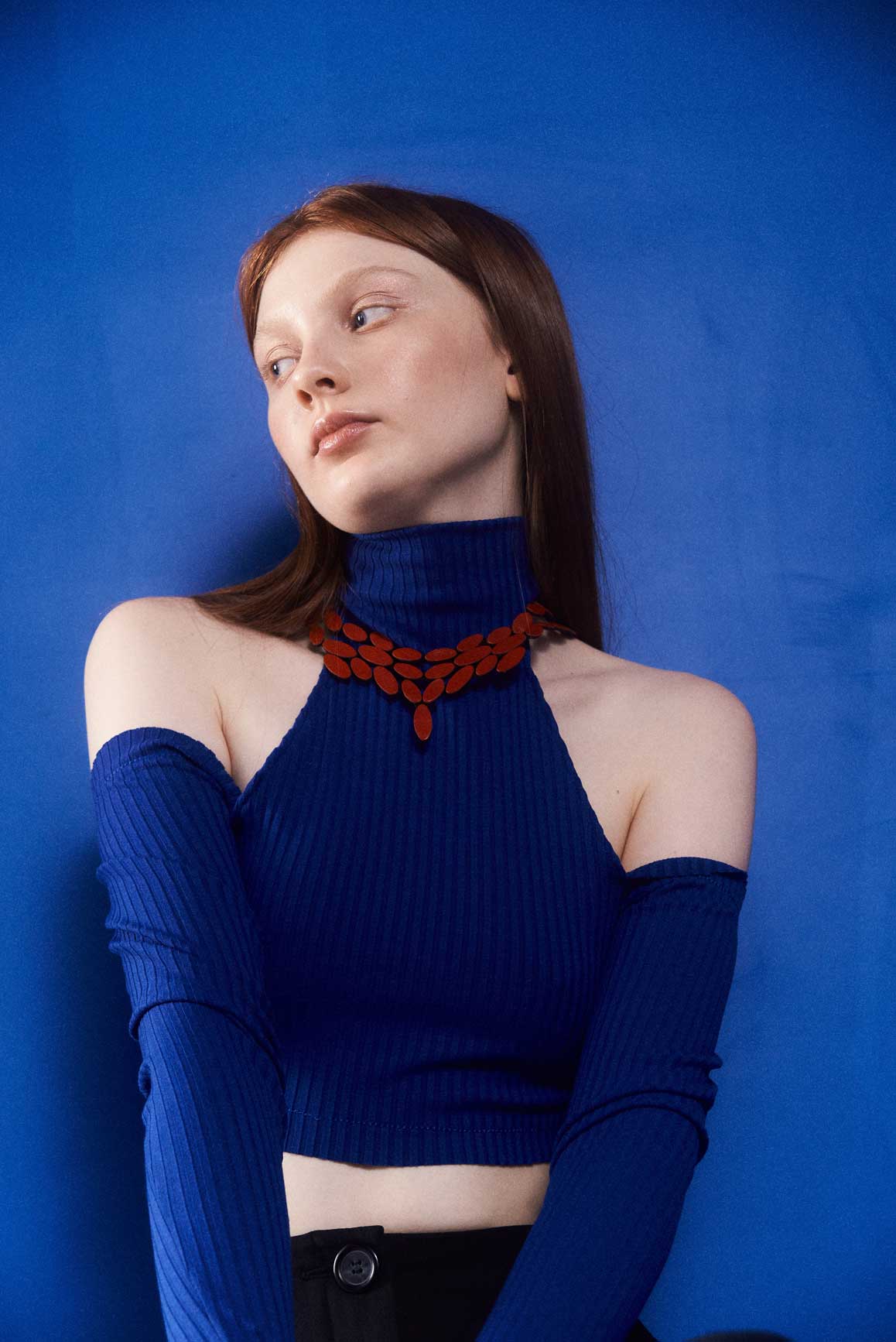 Collar Emma V - Rojo