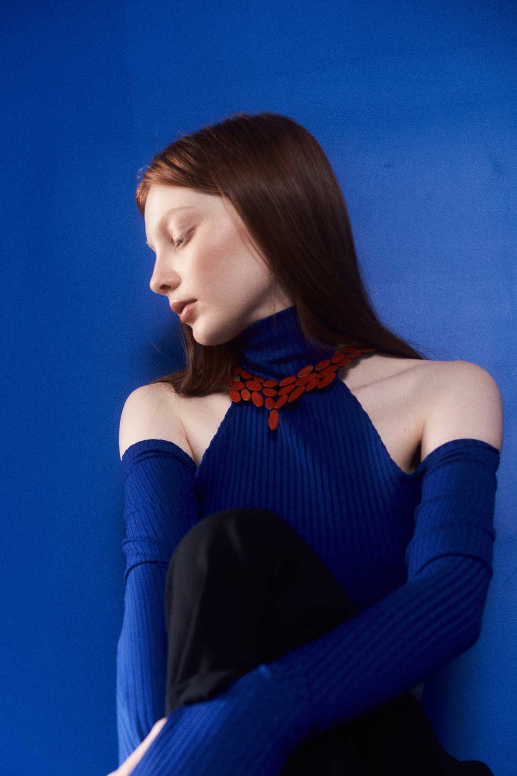 Collar Emma V - Rojo