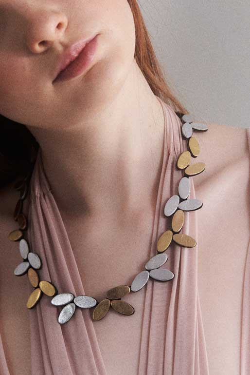 Collar Emma Redondo - Plata/Oro