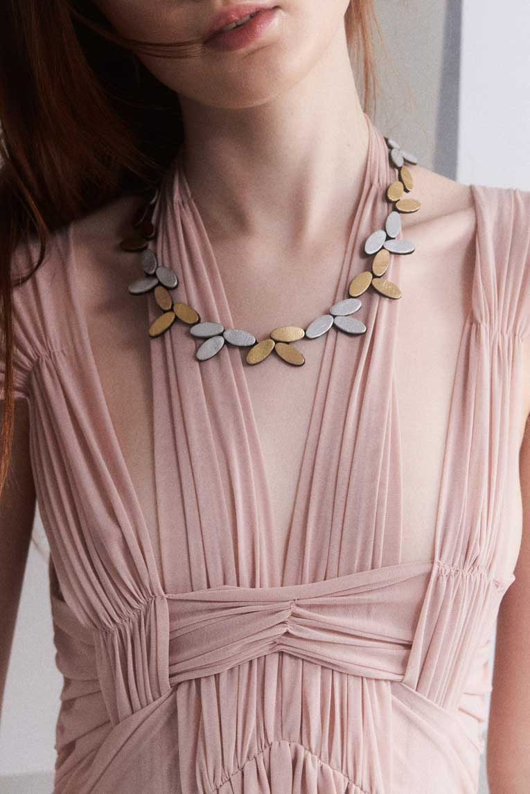 Collar Emma Redondo - Plata/Oro