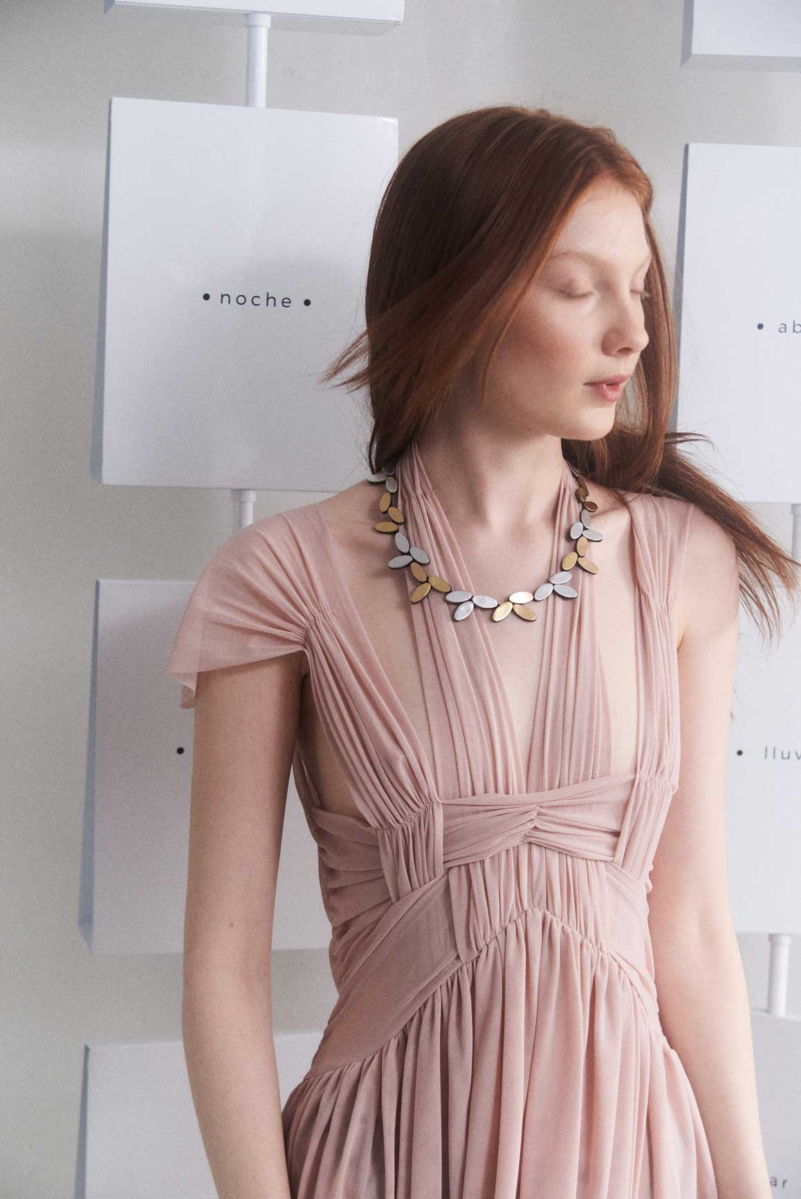 Collar Emma Redondo - Plata/Oro