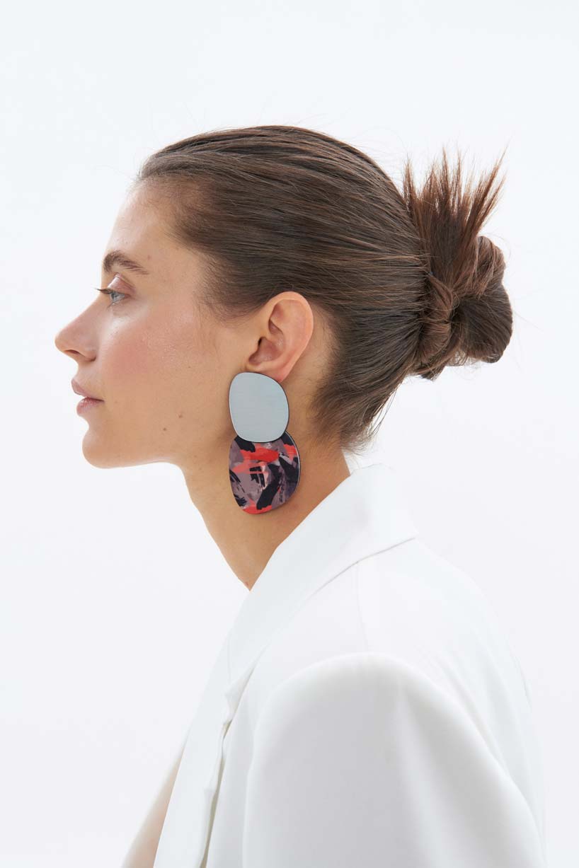 Pendientes Frame Largos - Paint