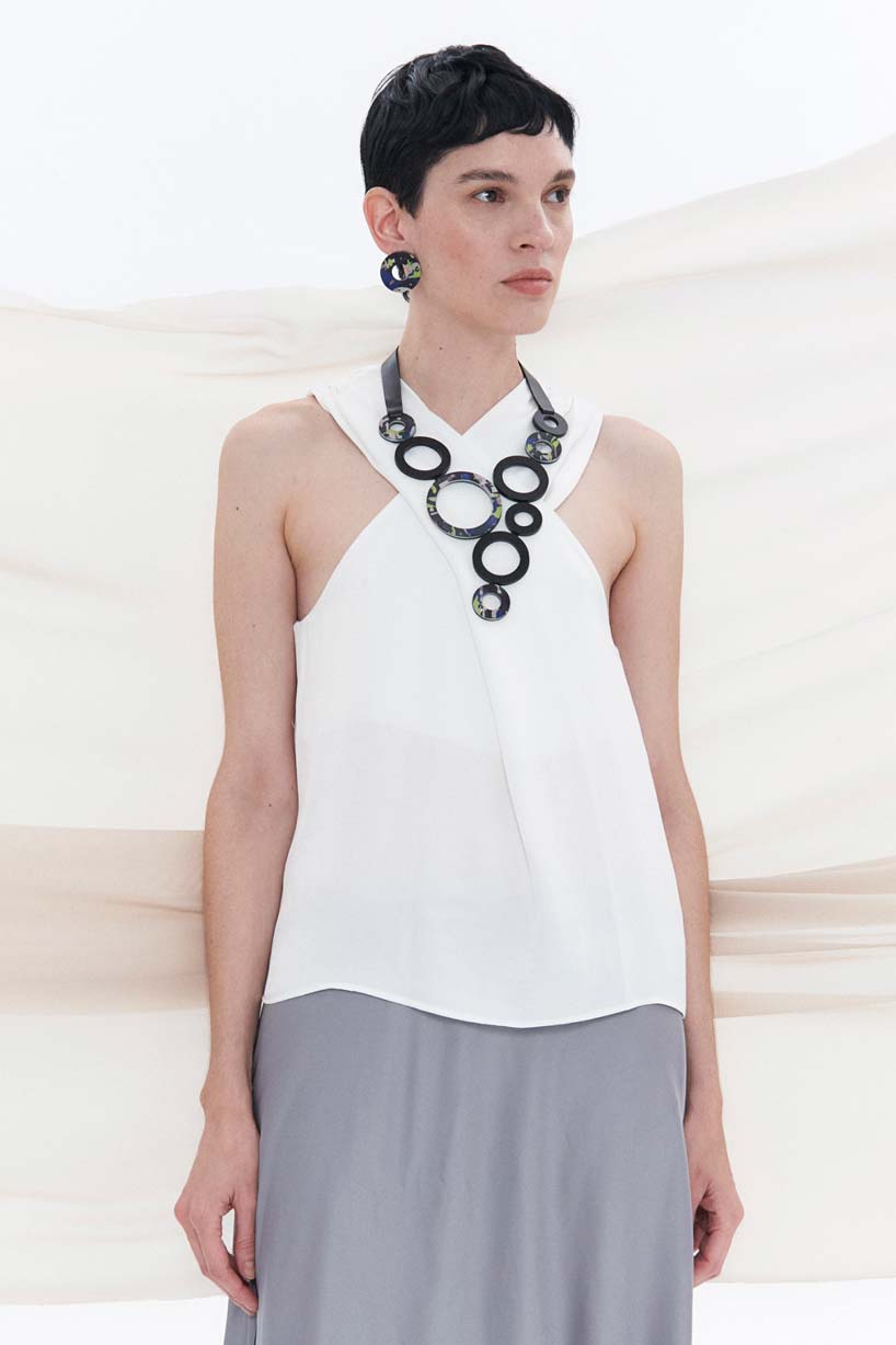 Collar Frame V Círculo - Interplay Print