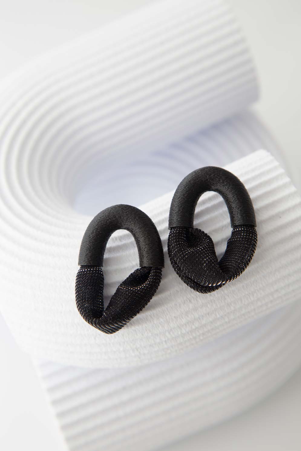 Pendientes Hikari - Negro