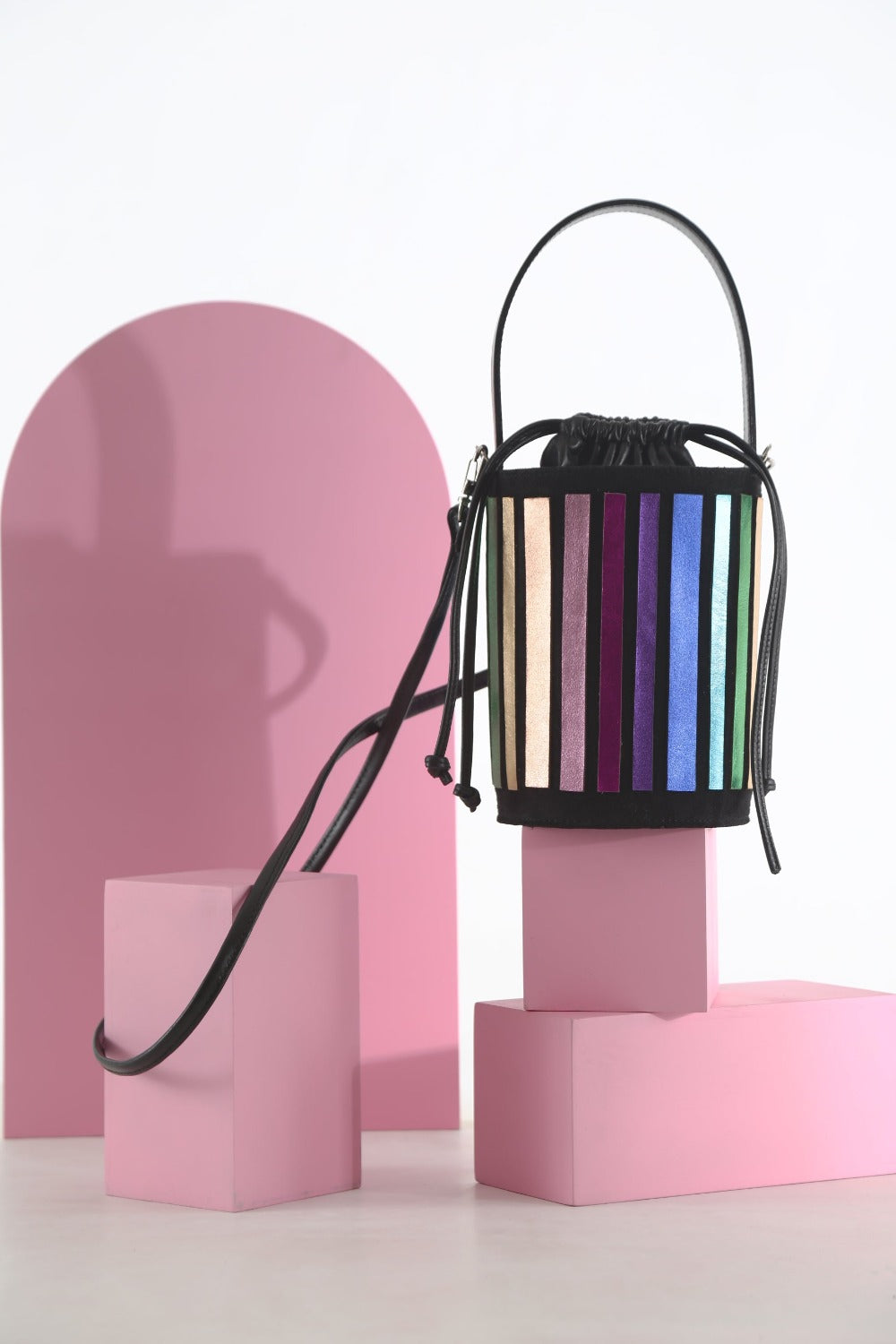 Pre-Order - Bolso de cuero Rainbow - Arcoíris