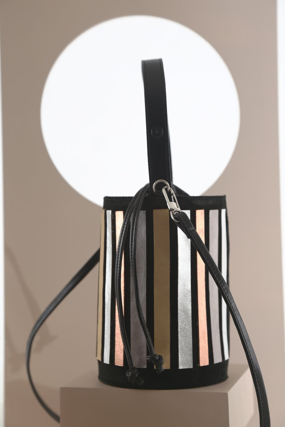 Pre-Order - Bolso de cuero Rainbow - Colores Metálicos