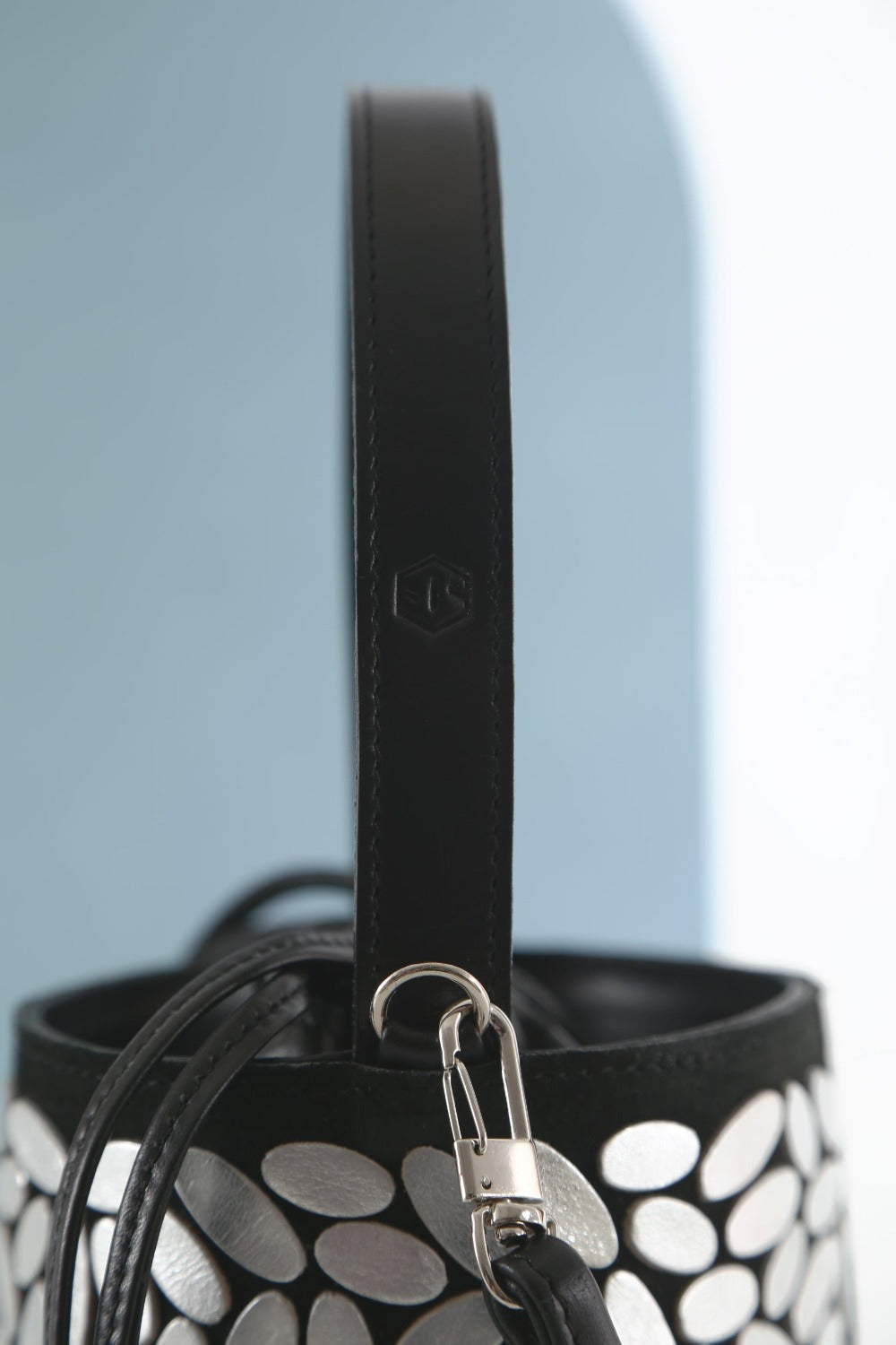 Pre-Order- Bolso de cuero Emma - Plata