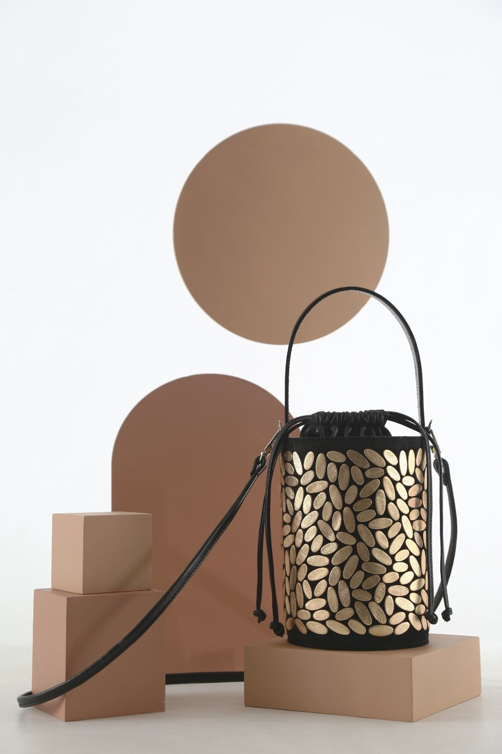 Pre-Order - Bolso de cuero Emma - Oro 