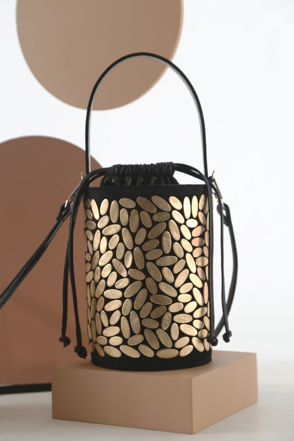 Pre-Order - Bolso de cuero Emma - Oro 