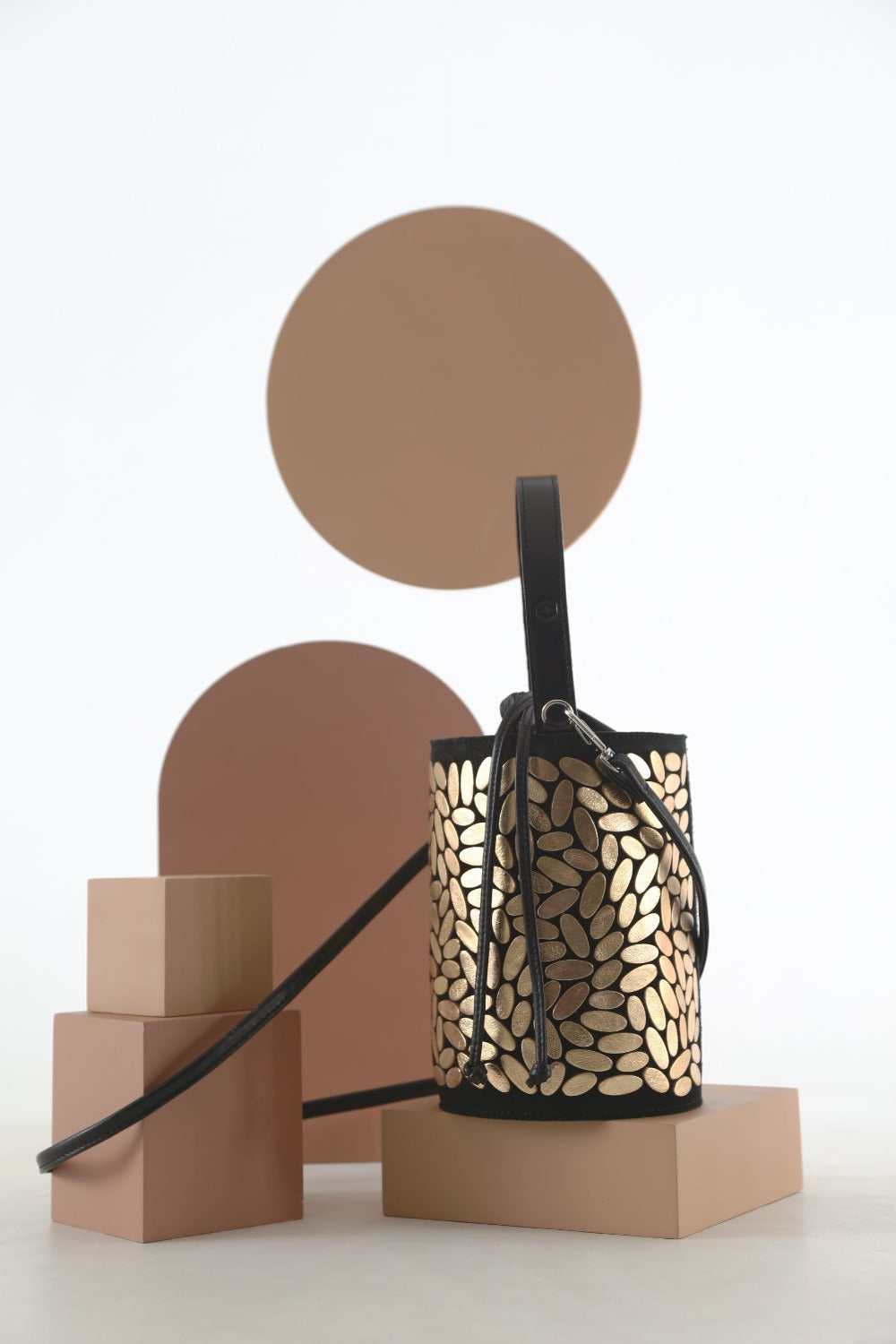 Pre-Order - Bolso de cuero Emma - Oro 