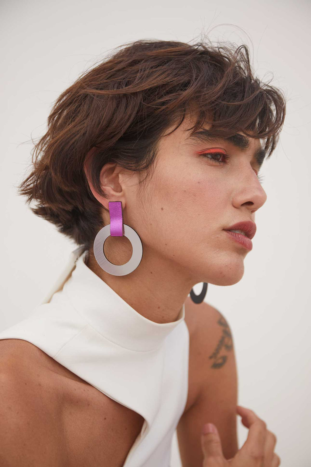 Pendientes Mies Círculo Grande