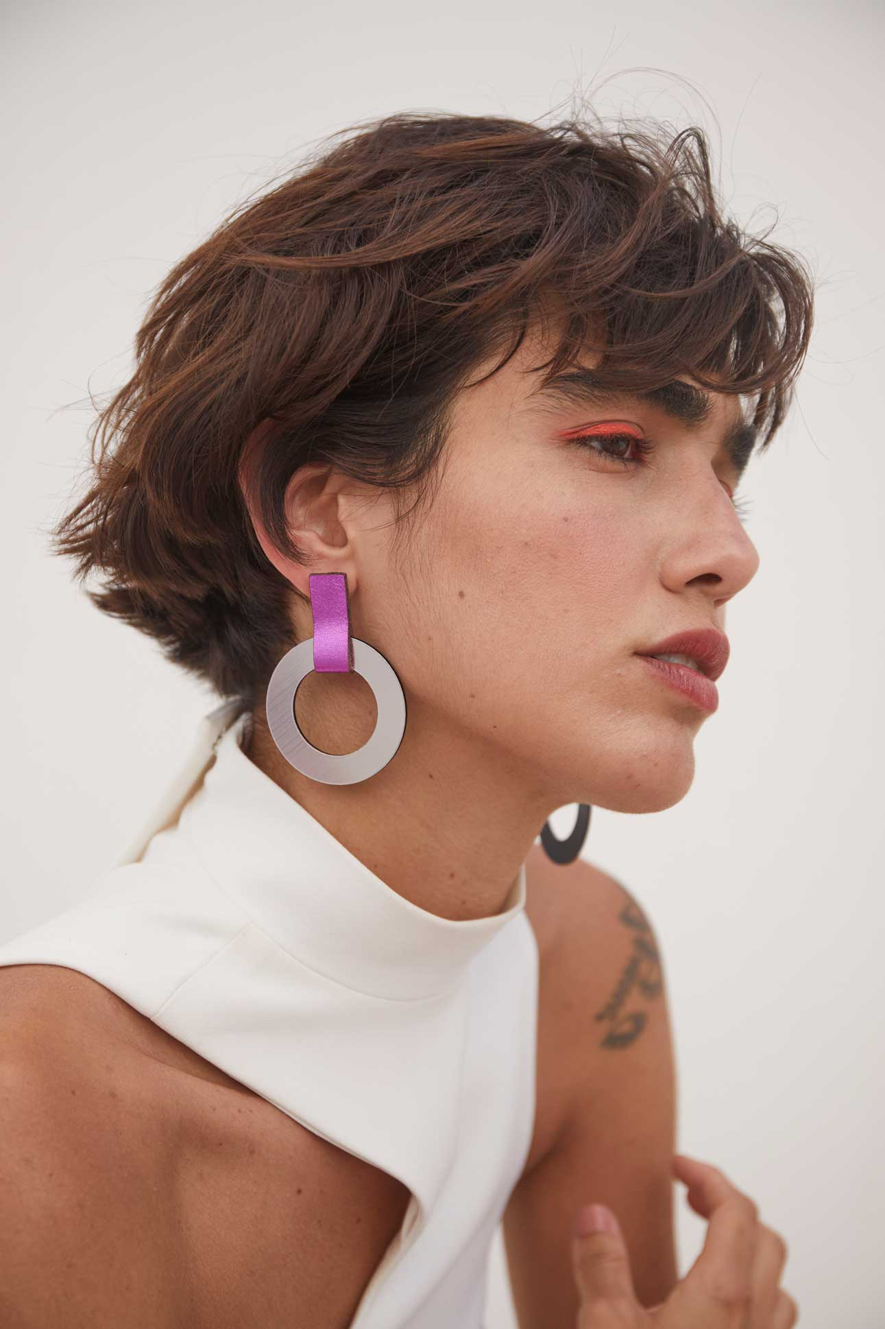 Pendientes Mies Círculo Grande