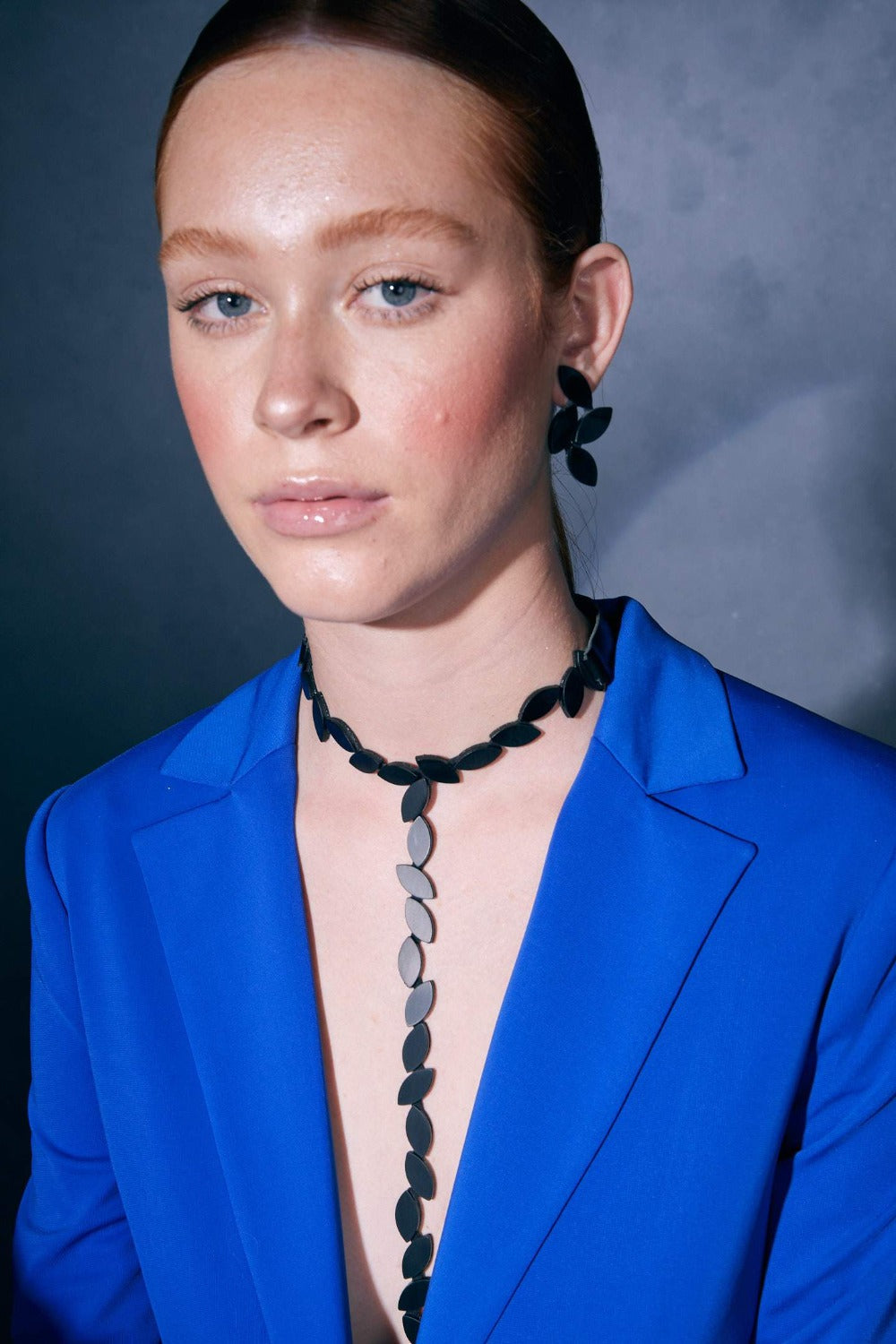 Collar Kate Leaves Y - Negro 