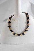 Collar Kate Leaves Redondo - Negro/Oro