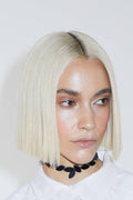 Chocker Kate Leaves - Negro 