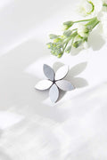 Kate Leaves Pin - Silver